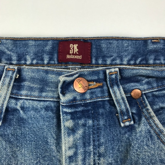 Wrangler VTG Distressed High Rise Jeans Straight - Picture 7 of 11
